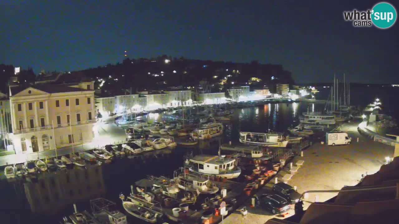 Cámara web en vivo desde Piran “Mandrač” – Increíble vista en vivo desde Villa Piranesi