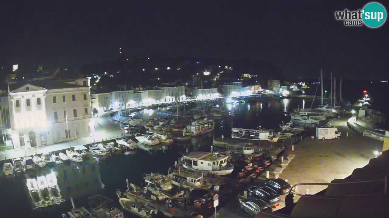 Live webcam from Piran “Mandrač” – Amazing live view from Villa Piranesi