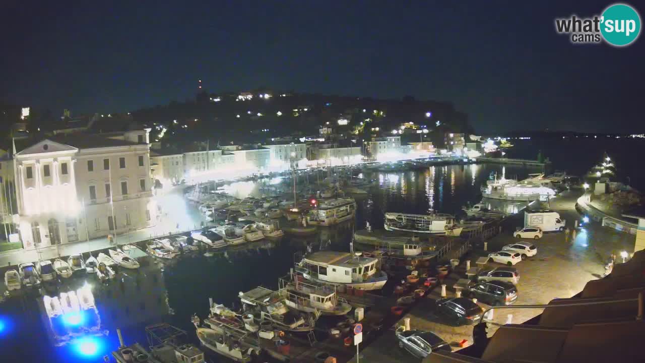 Live-Webcam aus Piran “Mandrač” – Erstaunliche Live-Ansicht von Villa Piranesi