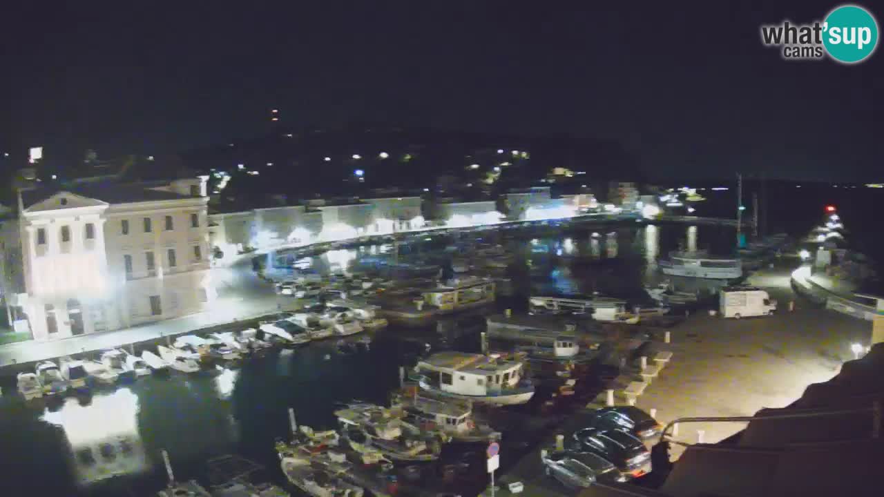Live webcam da Pirano “Mandrač” – Splendida vista live da Villa Piranesi
