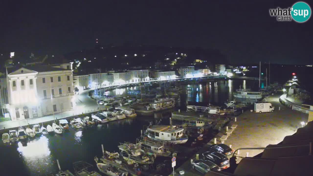 Cámara web en vivo desde Piran “Mandrač” – Increíble vista en vivo desde Villa Piranesi