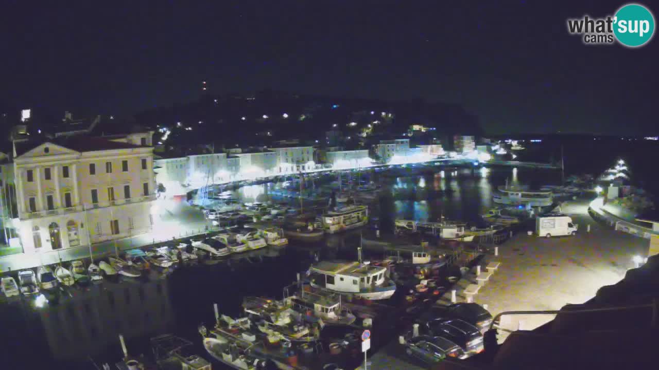 Live webcam from Piran “Mandrač” – Amazing live view from Villa Piranesi