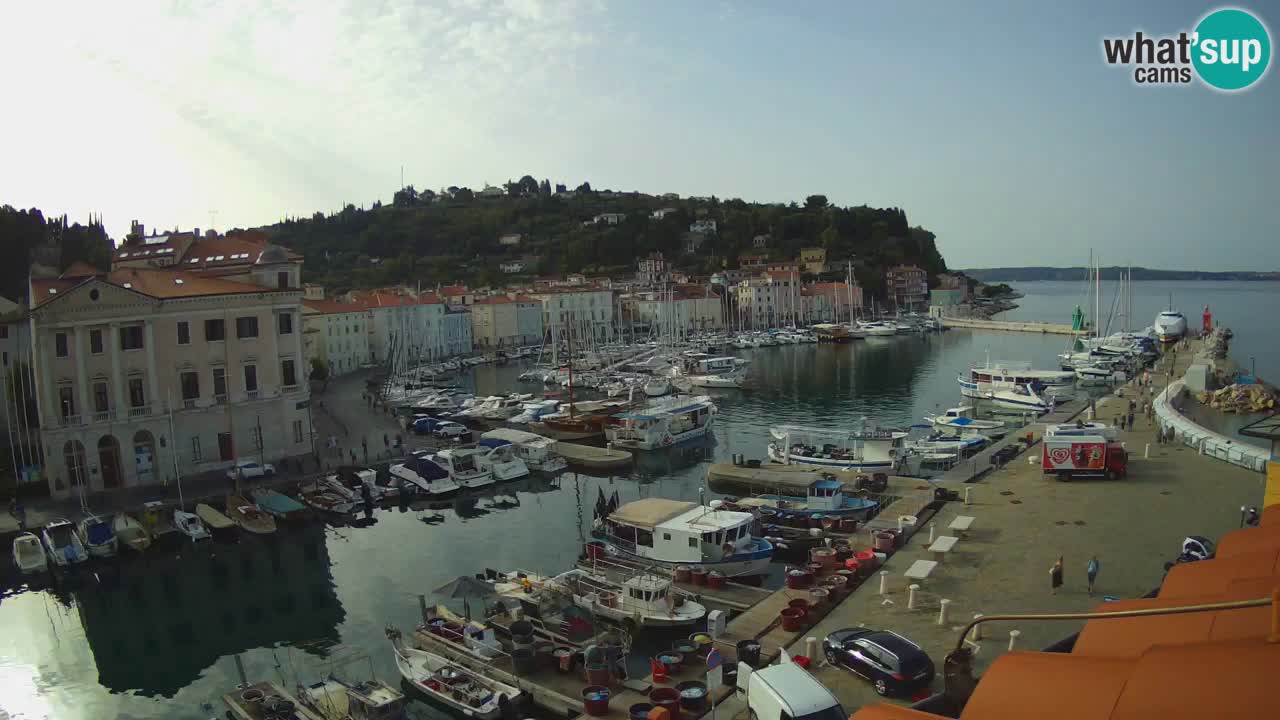 Cámara web en vivo desde Piran “Mandrač” – Increíble vista en vivo desde Villa Piranesi