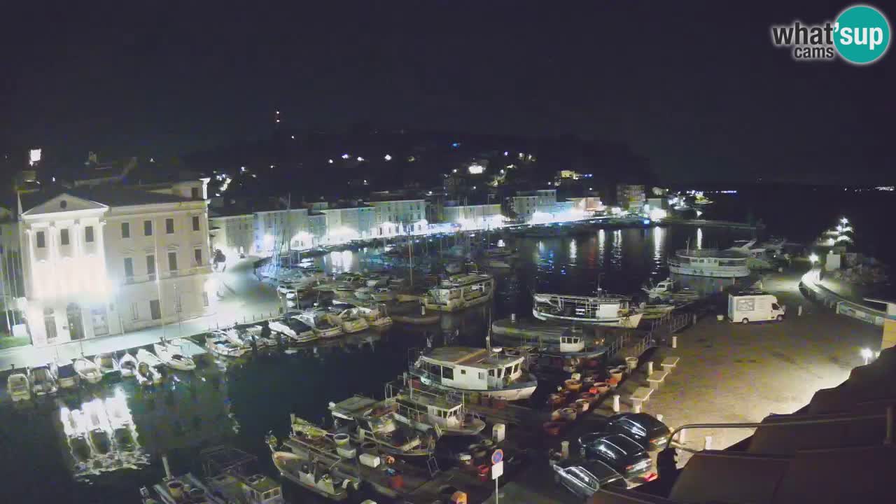 Cámara web en vivo desde Piran “Mandrač” – Increíble vista en vivo desde Villa Piranesi