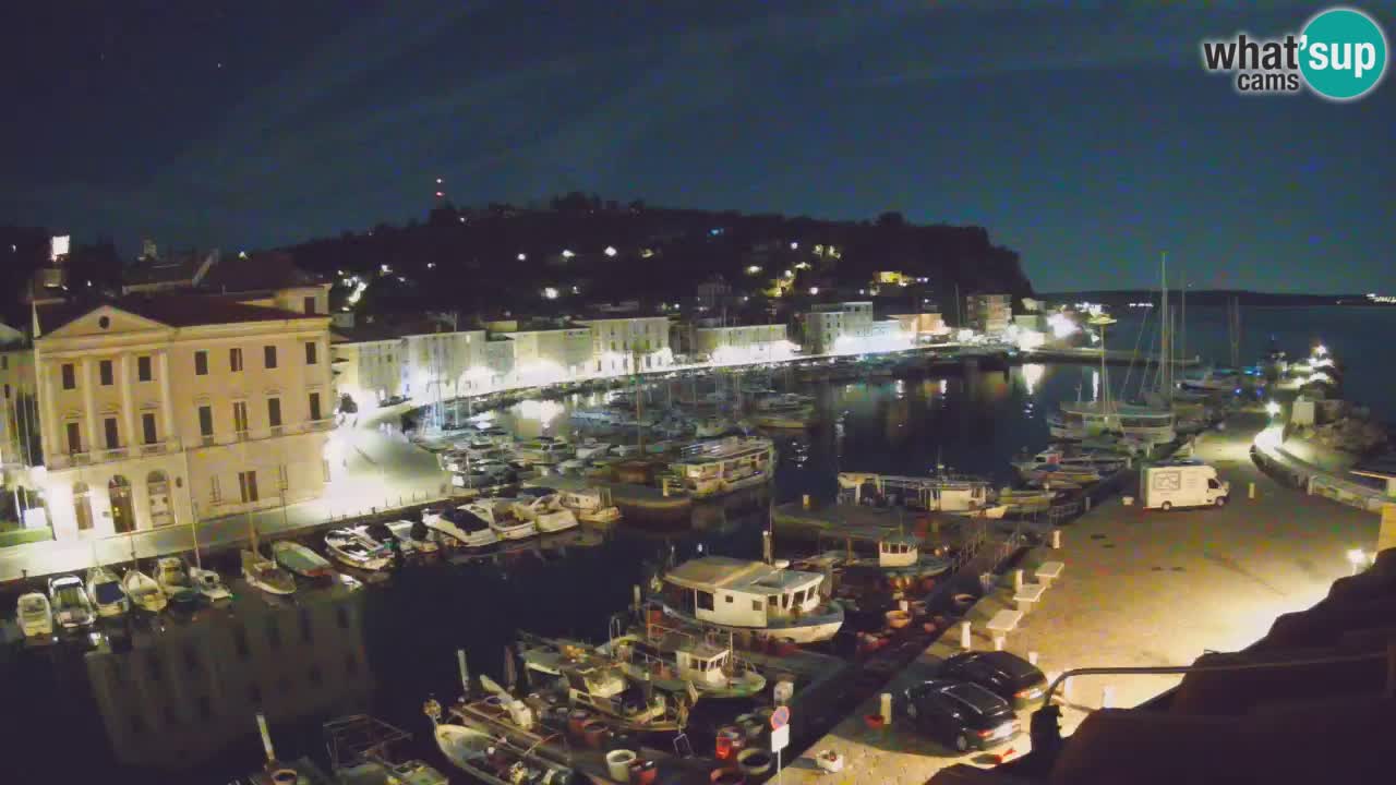 Web kamera uživo iz Pirana “Mandrač” – Nevjerojatan pogled uživo iz Ville Piranesi