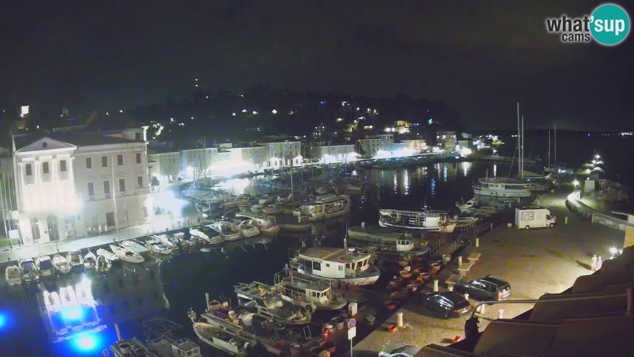 Live-Webcam aus Piran “Mandrač” – Erstaunliche Live-Ansicht von Villa Piranesi