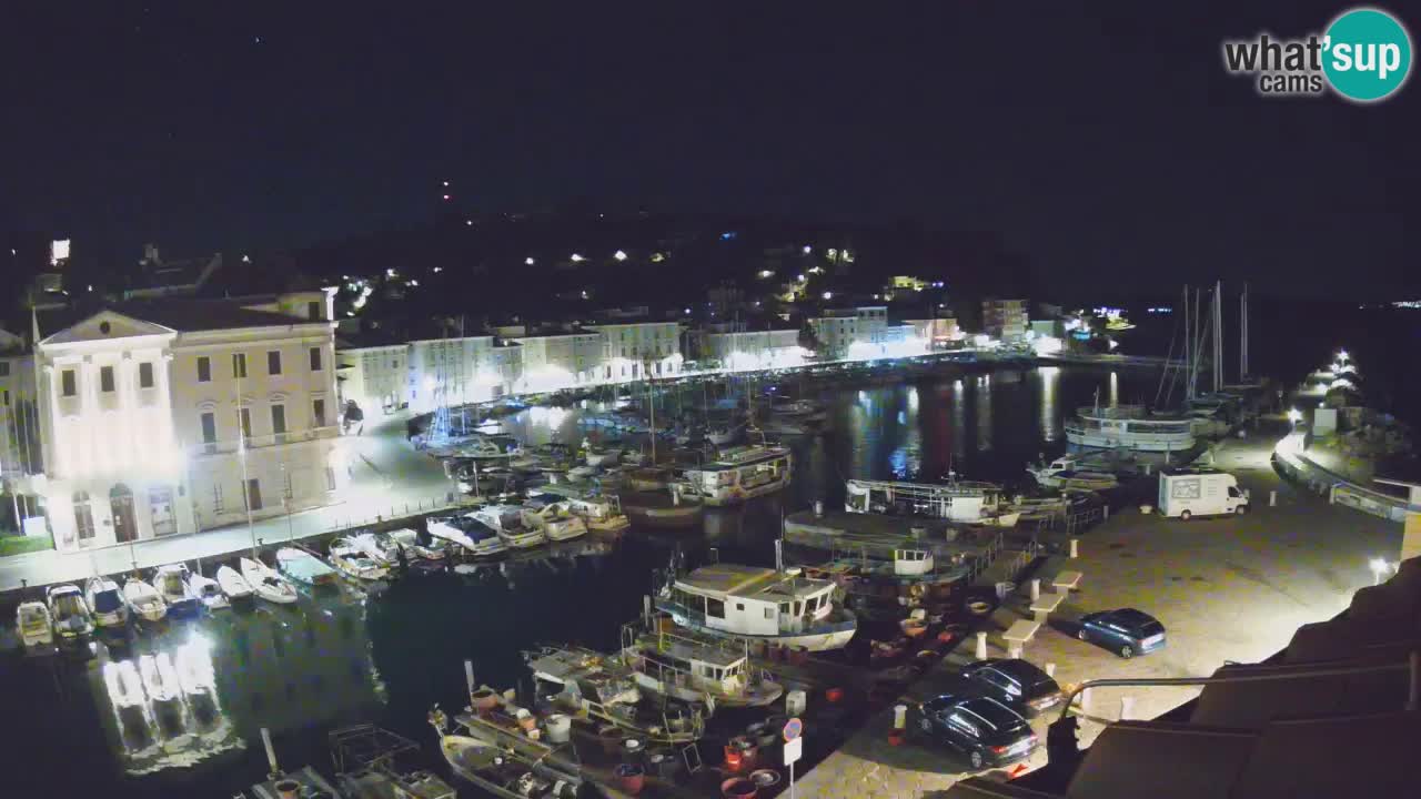 Live webcam from Piran “Mandrač” – Amazing live view from Villa Piranesi