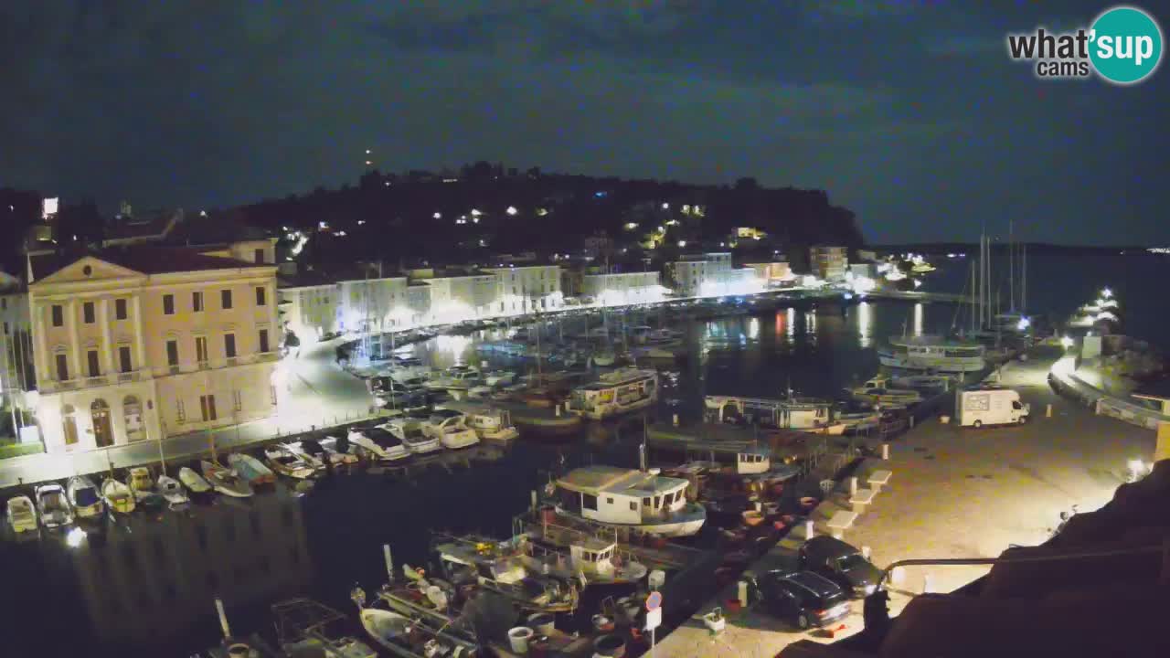 Cámara web en vivo desde Piran “Mandrač” – Increíble vista en vivo desde Villa Piranesi