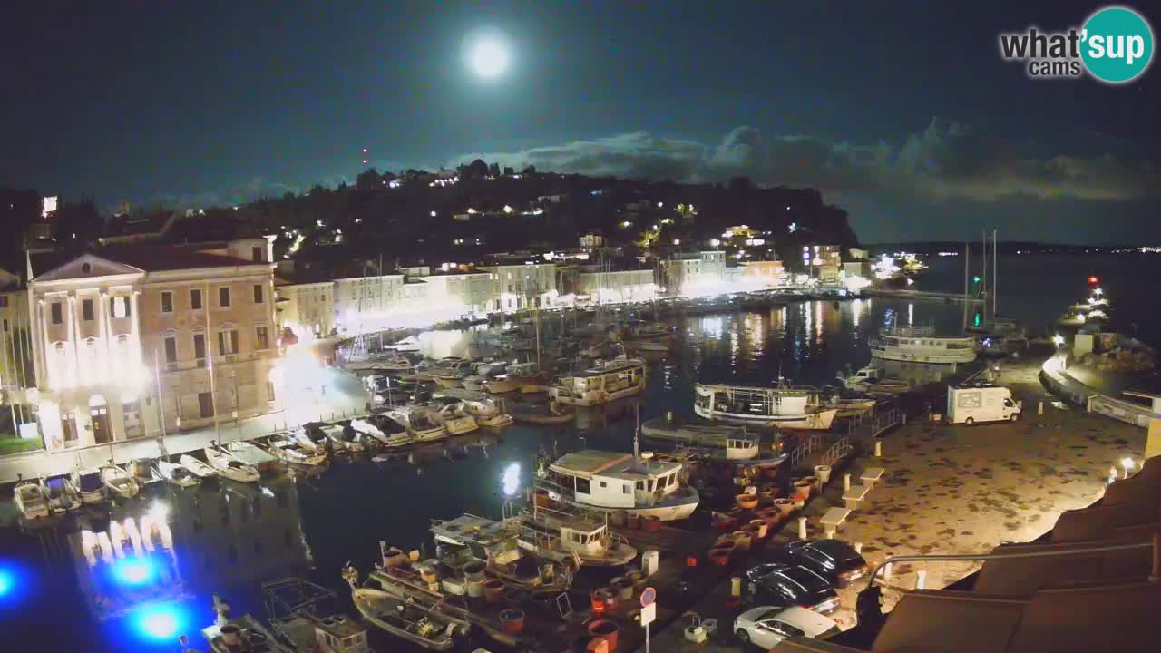 Live-Webcam aus Piran “Mandrač” – Erstaunliche Live-Ansicht von Villa Piranesi