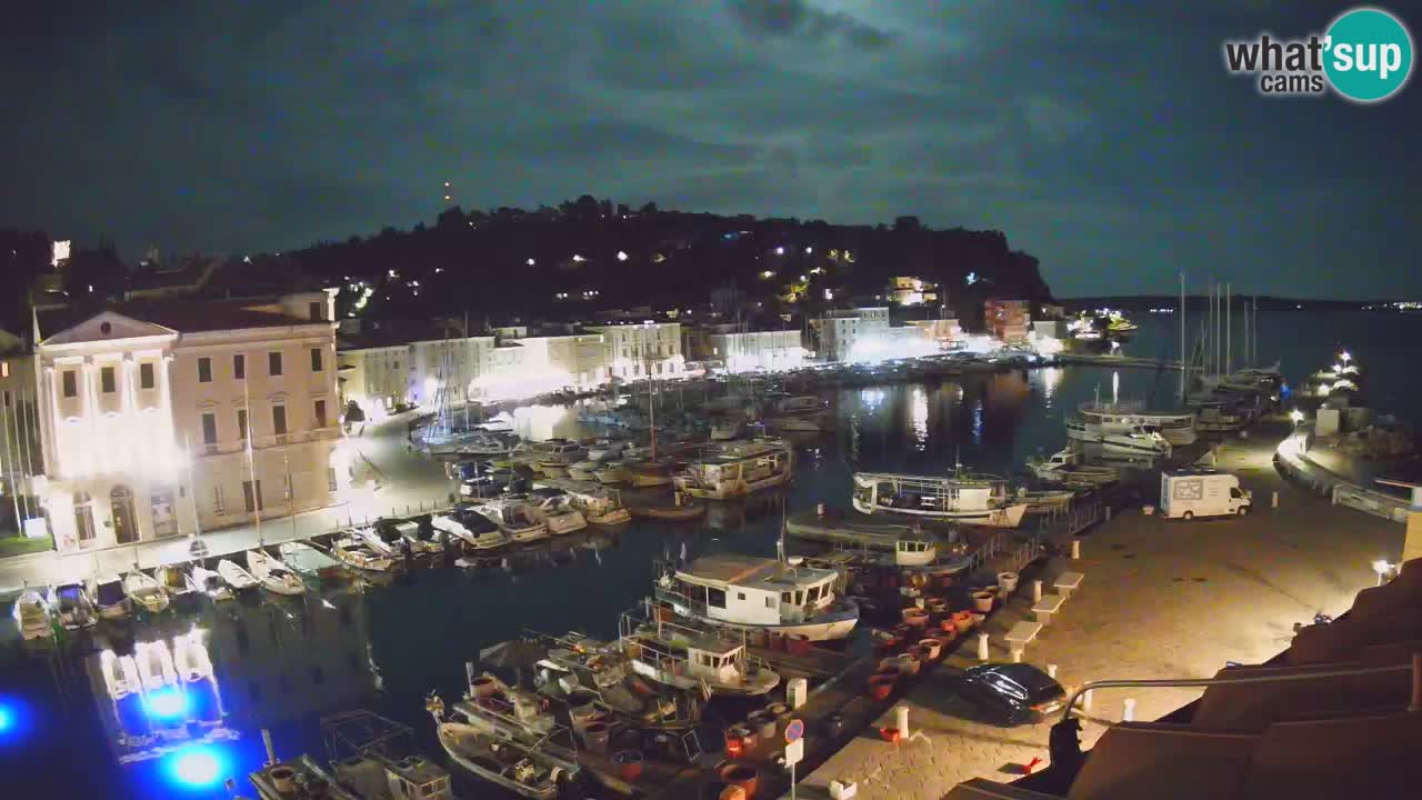 Cámara web en vivo desde Piran “Mandrač” – Increíble vista en vivo desde Villa Piranesi