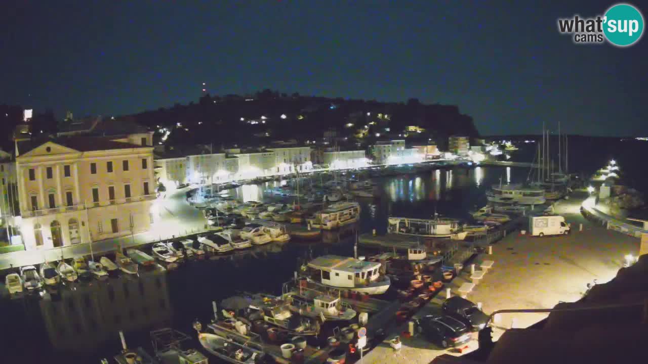 Live-Webcam aus Piran “Mandrač” – Erstaunliche Live-Ansicht von Villa Piranesi