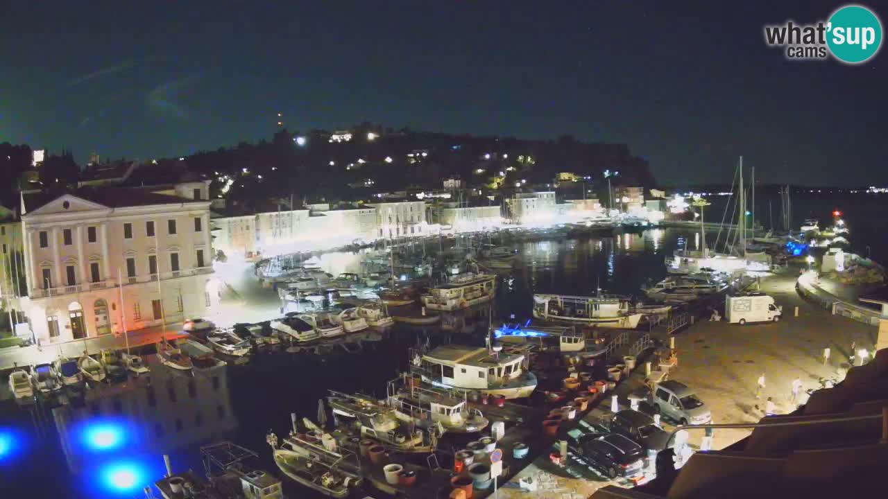 Live webcam from Piran “Mandrač” – Amazing live view from Villa Piranesi