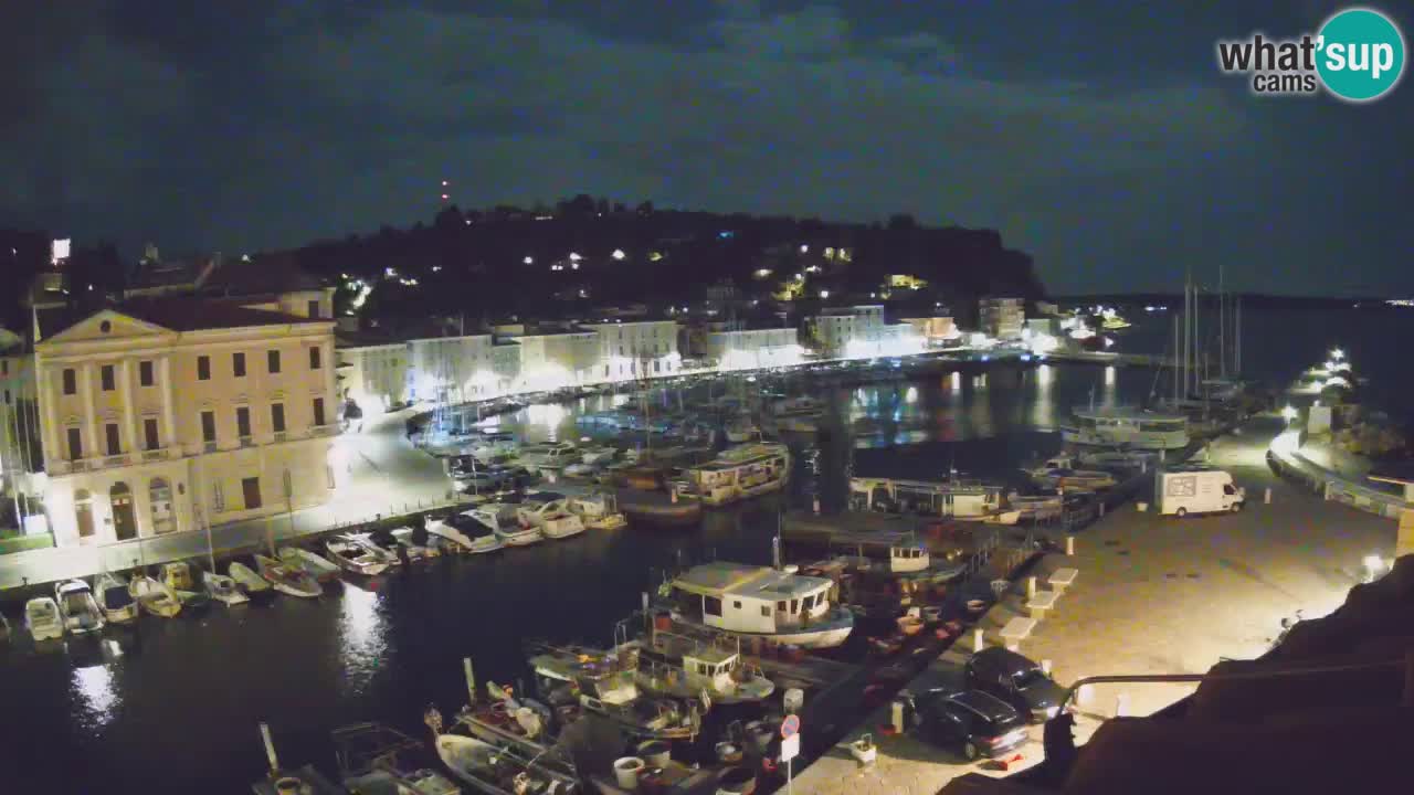 Cámara web en vivo desde Piran “Mandrač” – Increíble vista en vivo desde Villa Piranesi