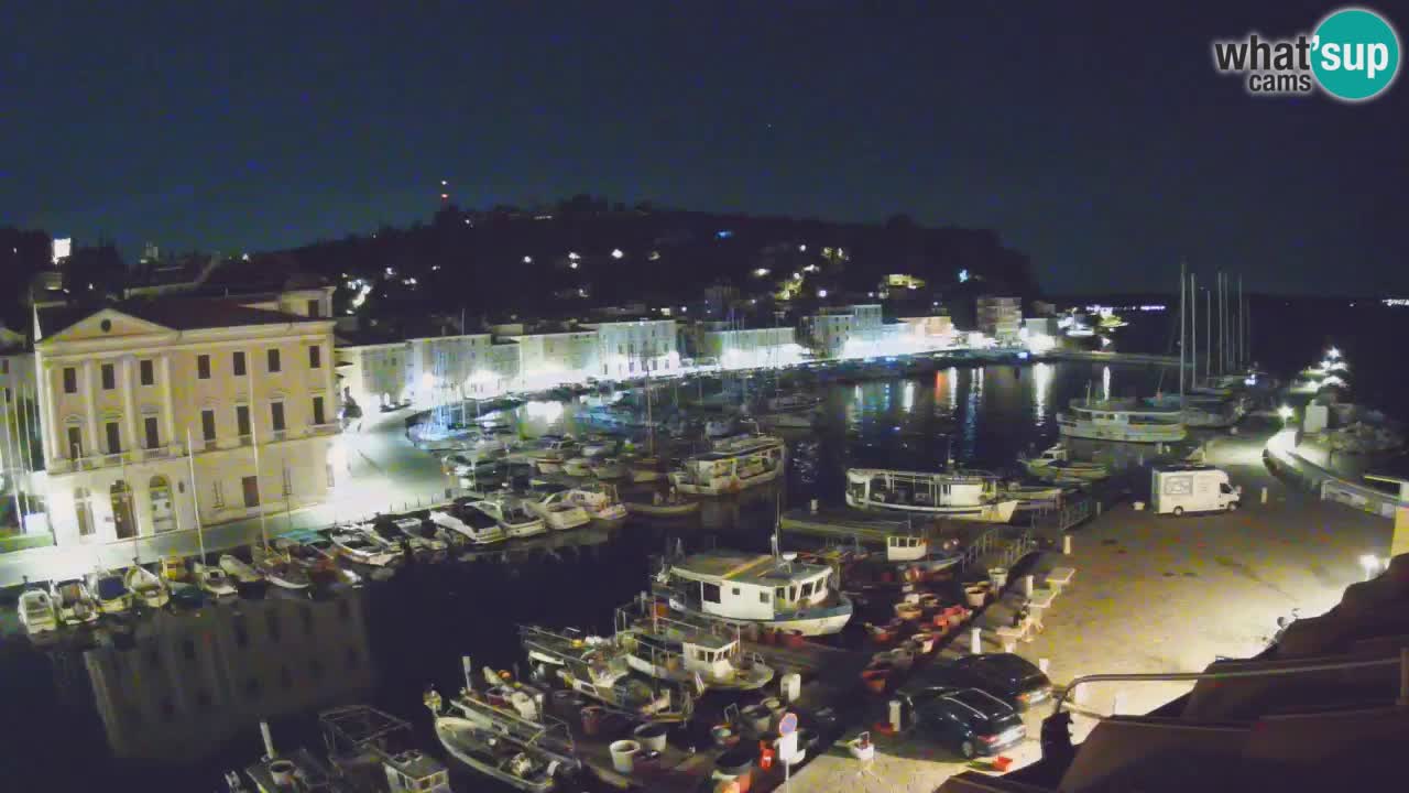 Live webcam from Piran “Mandrač” – Amazing live view from Villa Piranesi