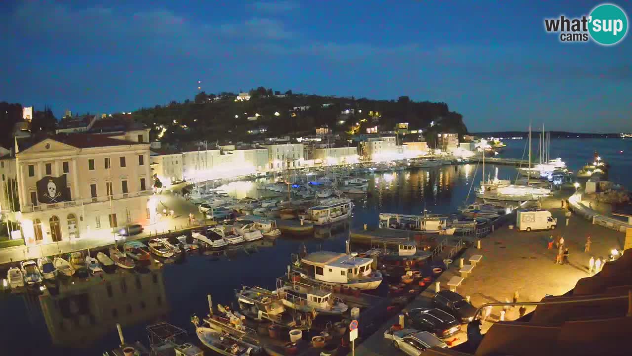Live webcam from Piran “Mandrač” – Amazing live view from Villa Piranesi