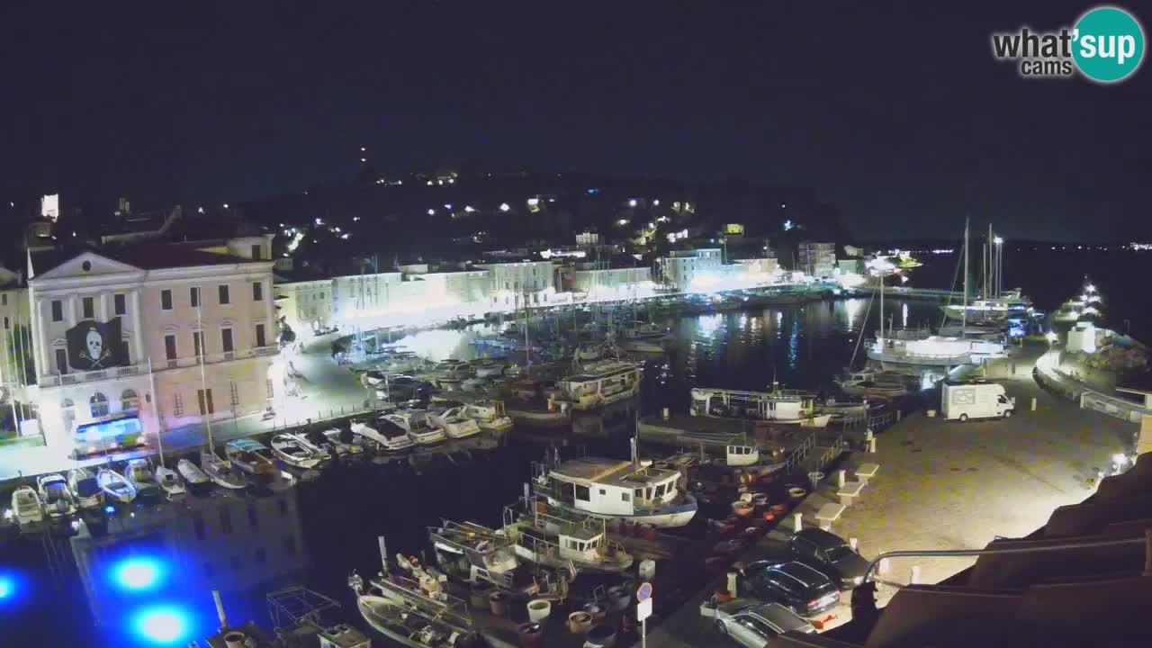 Live webcam from Piran “Mandrač” – Amazing live view from Villa Piranesi