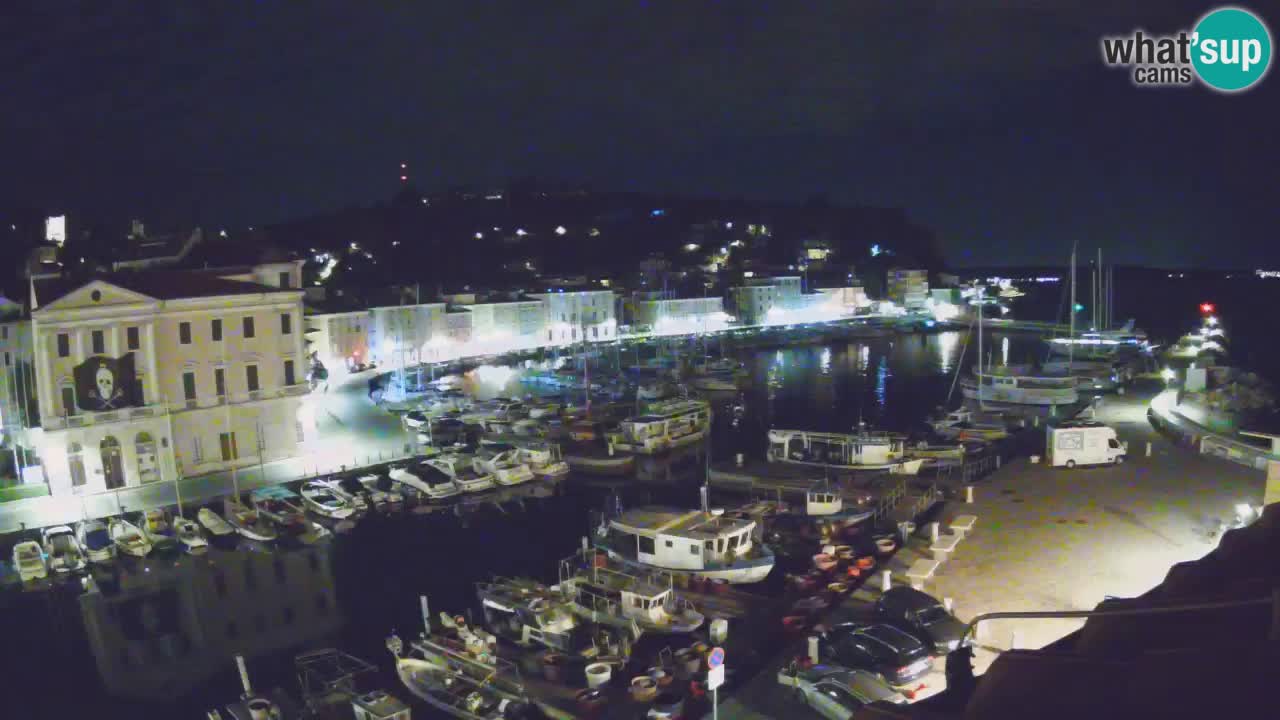 Live webcam from Piran “Mandrač” – Amazing live view from Villa Piranesi