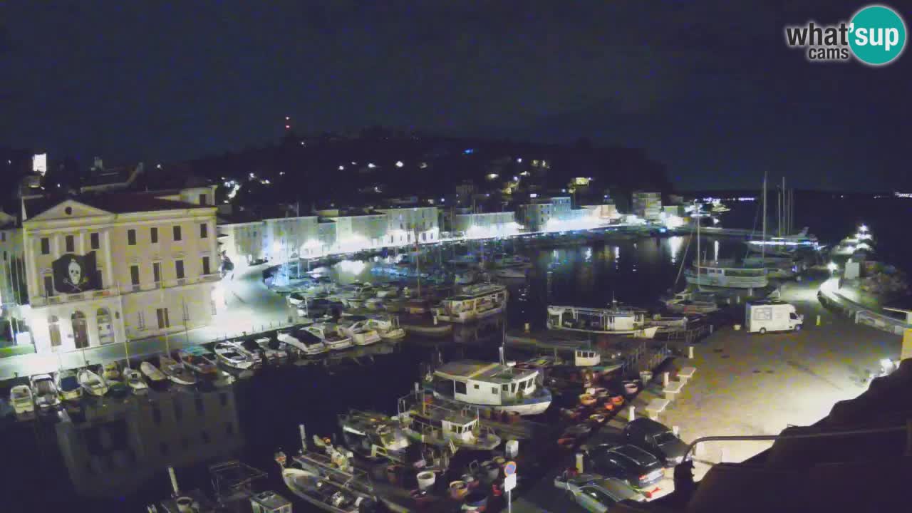 Live-Webcam aus Piran “Mandrač” – Erstaunliche Live-Ansicht von Villa Piranesi
