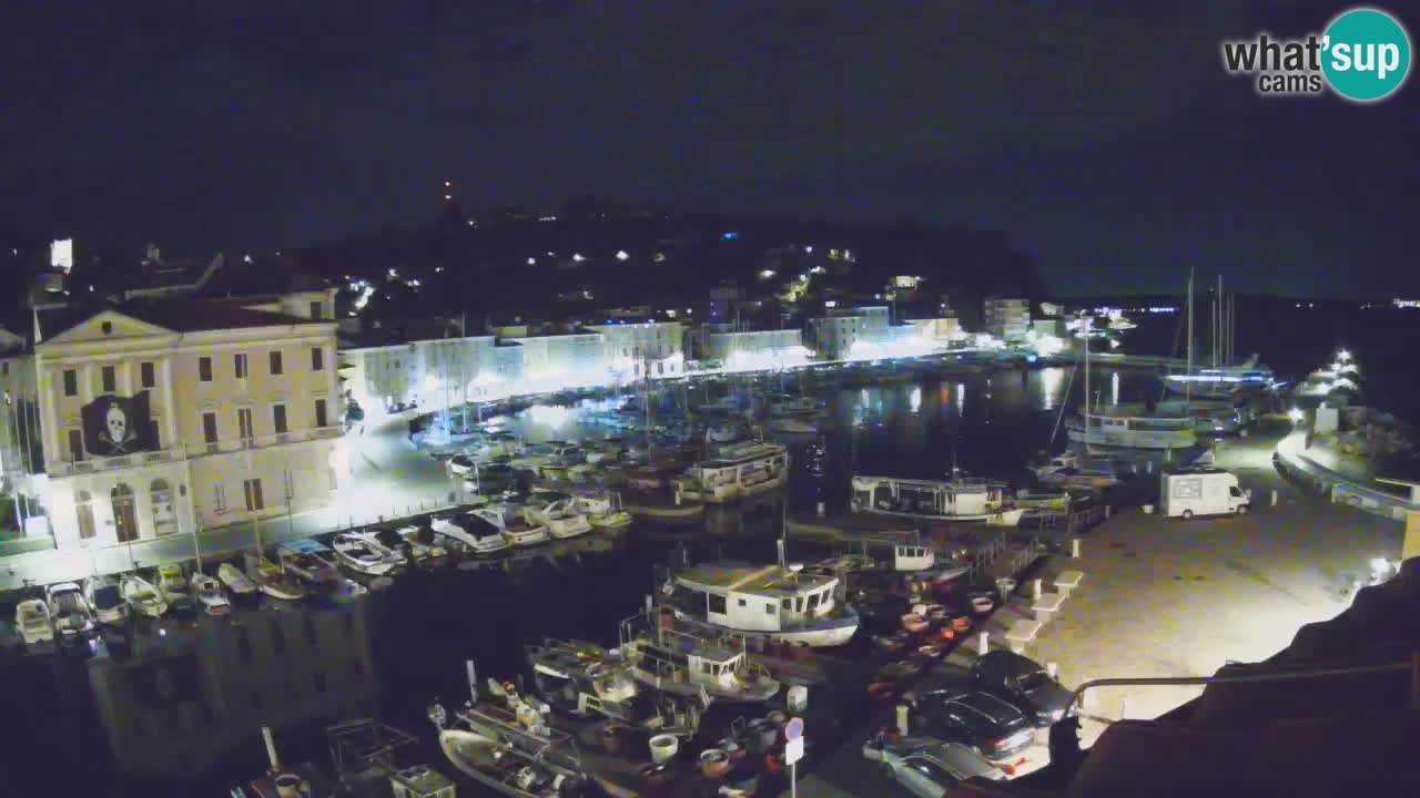 Live-Webcam aus Piran “Mandrač” – Erstaunliche Live-Ansicht von Villa Piranesi