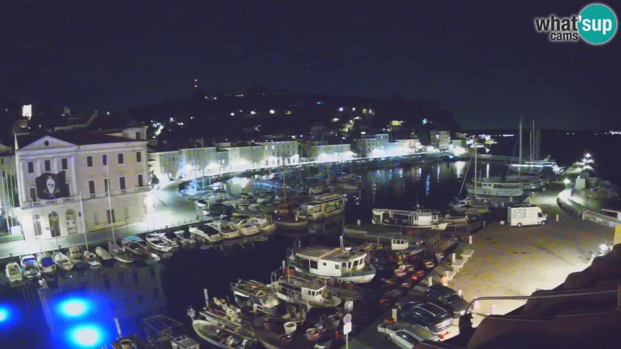 Live-Webcam aus Piran “Mandrač” – Erstaunliche Live-Ansicht von Villa Piranesi