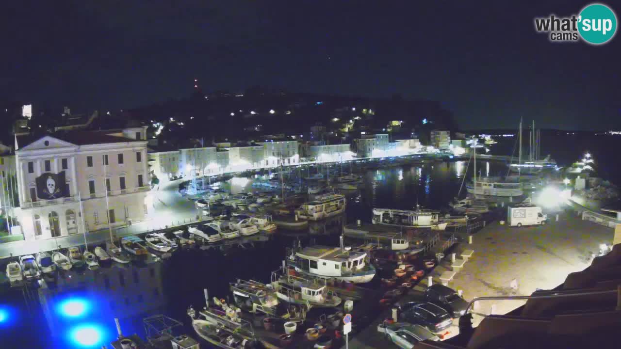Live webcam from Piran “Mandrač” – Amazing live view from Villa Piranesi