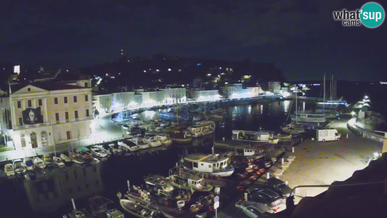 Live webcam from Piran “Mandrač” – Amazing live view from Villa Piranesi