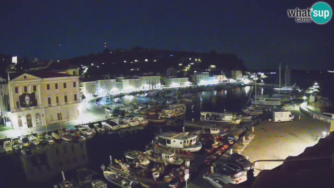 Live webcam from Piran “Mandrač” – Amazing live view from Villa Piranesi