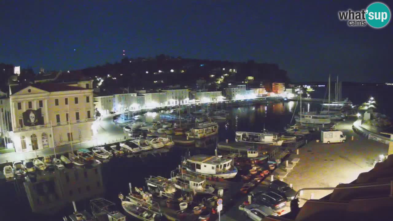 Cámara web en vivo desde Piran “Mandrač” – Increíble vista en vivo desde Villa Piranesi