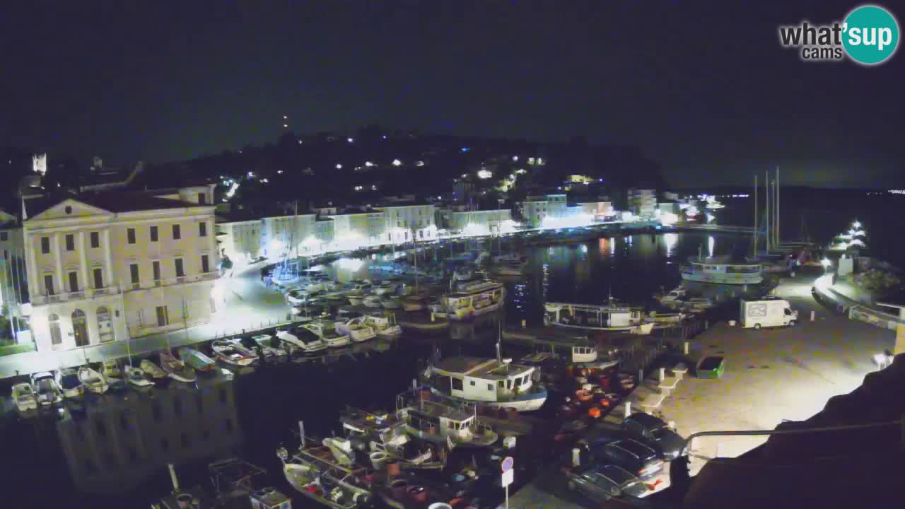 Live webcam from Piran “Mandrač” – Amazing live view from Villa Piranesi