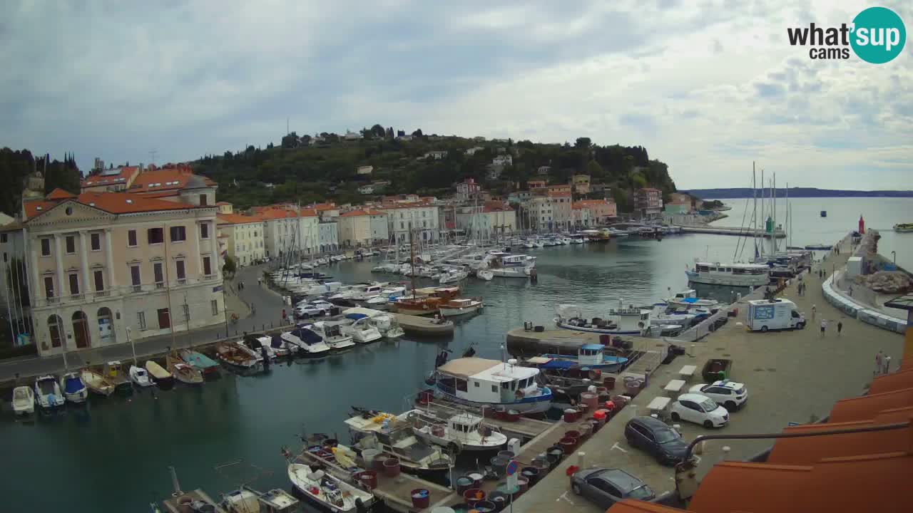 Cámara web en vivo desde Piran “Mandrač” – Increíble vista en vivo desde Villa Piranesi