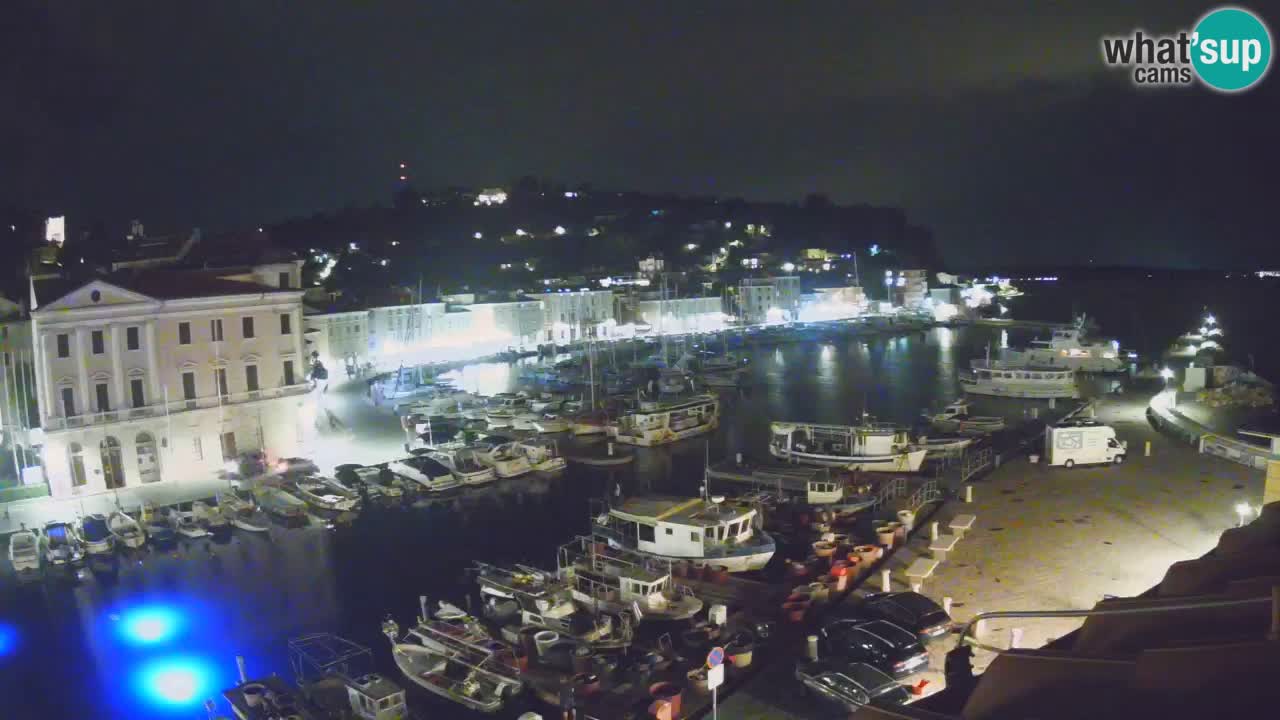 Live-Webcam aus Piran “Mandrač” – Erstaunliche Live-Ansicht von Villa Piranesi