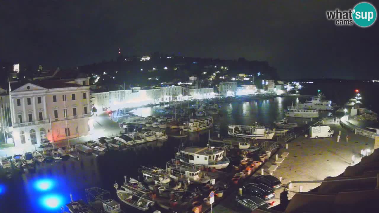 Live-Webcam aus Piran “Mandrač” – Erstaunliche Live-Ansicht von Villa Piranesi