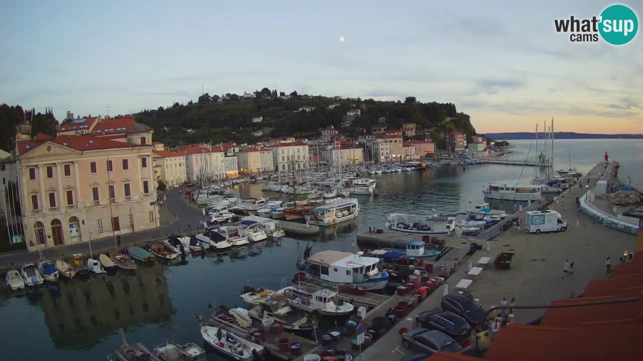 Cámara web en vivo desde Piran “Mandrač” – Increíble vista en vivo desde Villa Piranesi