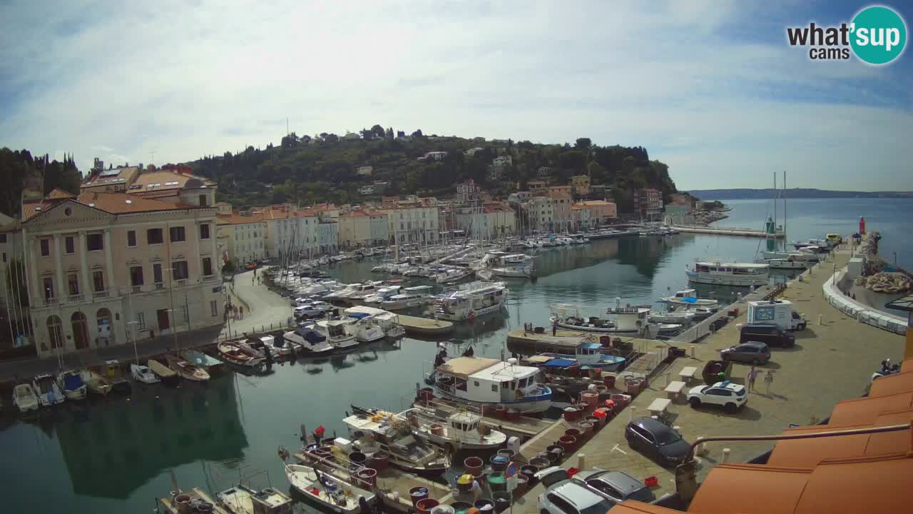 Cámara web en vivo desde Piran “Mandrač” – Increíble vista en vivo desde Villa Piranesi