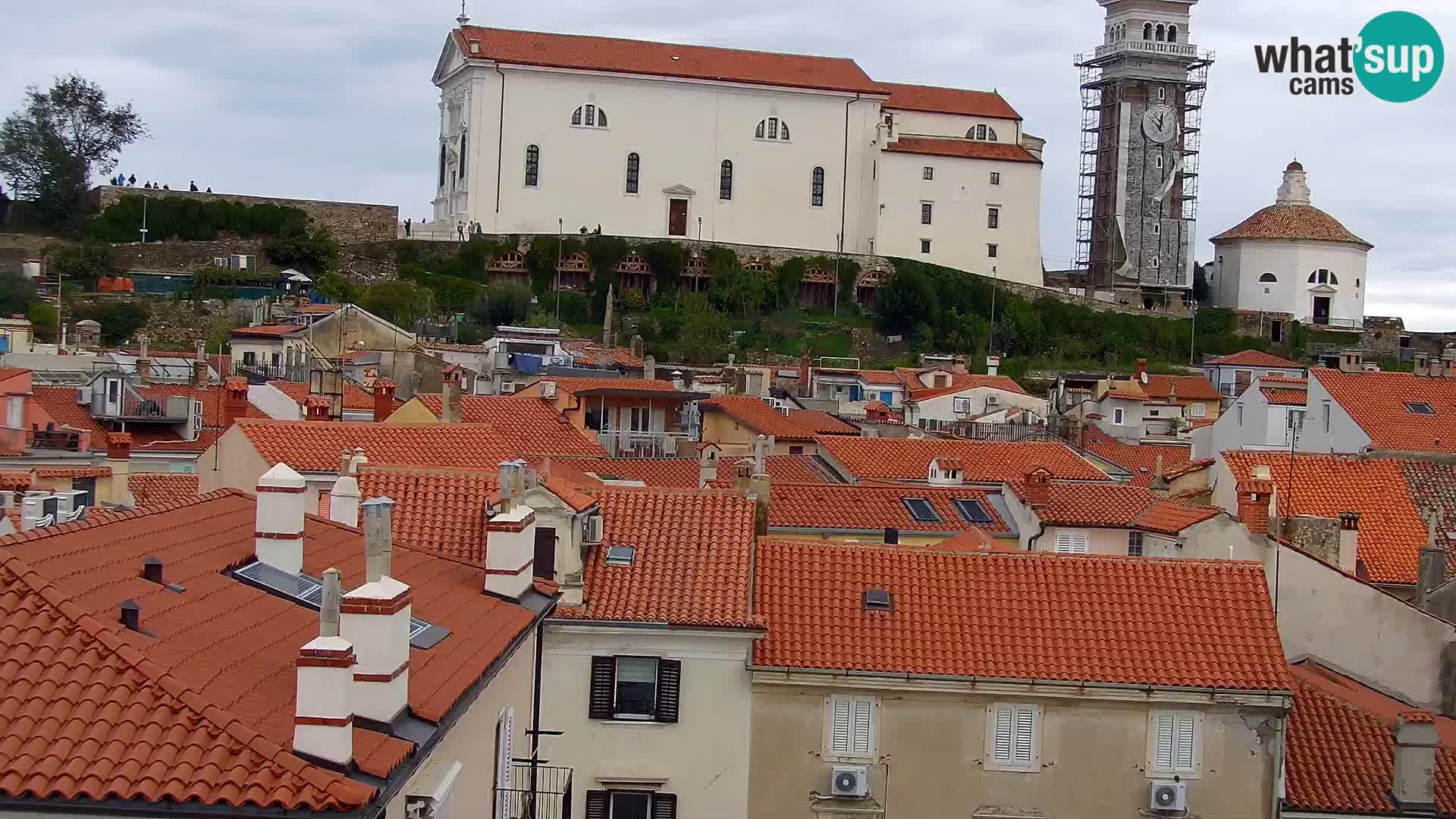 Spletna kamera Piran punta | Piransko nabrežje ¨- Hotel Piran