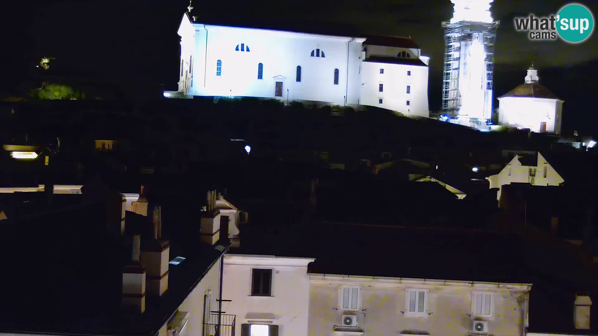 PIRAN Webcam | Strandpromenade Punta | Hotel Piran