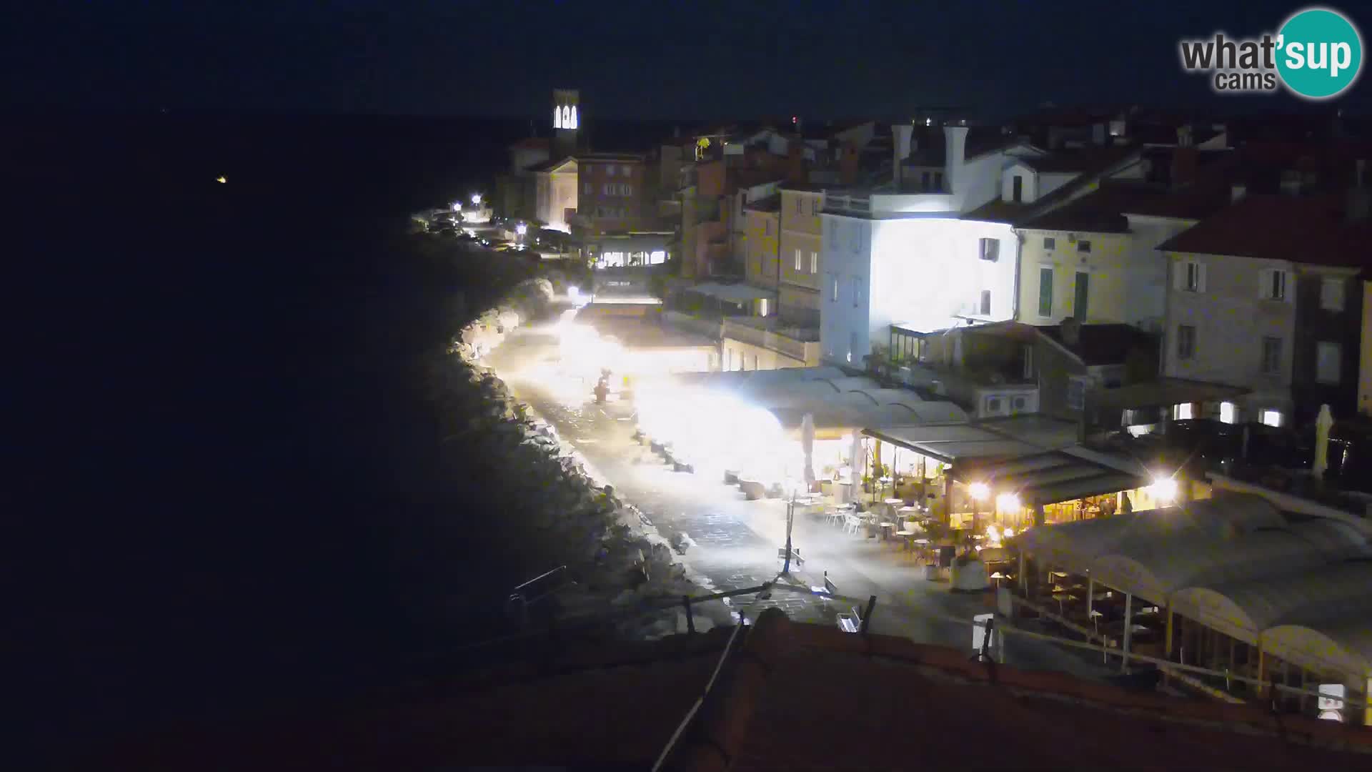 Spletna kamera Piran punta | Piransko nabrežje ¨- Hotel Piran