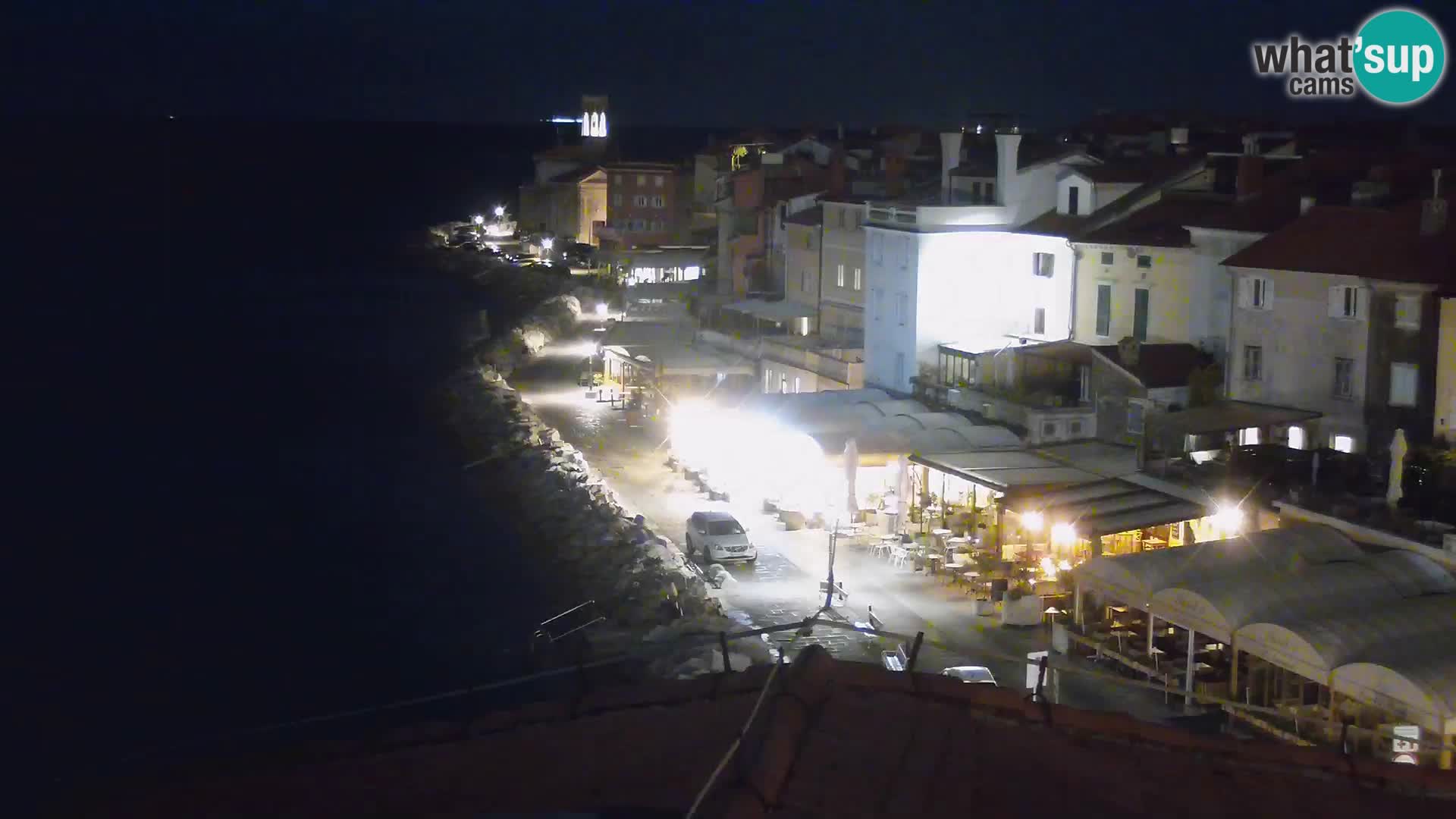 Strandpromenade von Piran