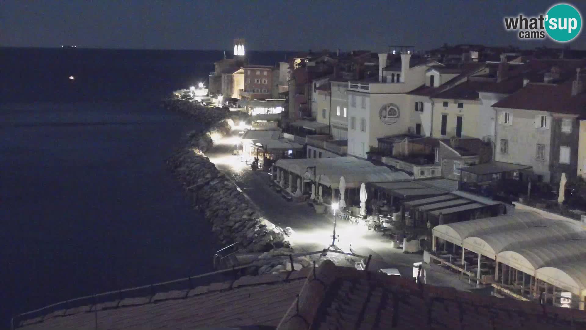 Spletna kamera Piran punta | Piransko nabrežje ¨- Hotel Piran