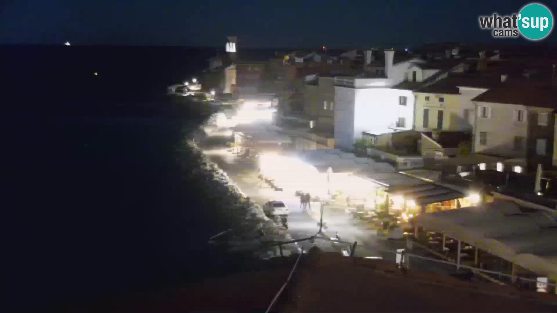 Spletna kamera Piran punta | Piransko nabrežje ¨- Hotel Piran