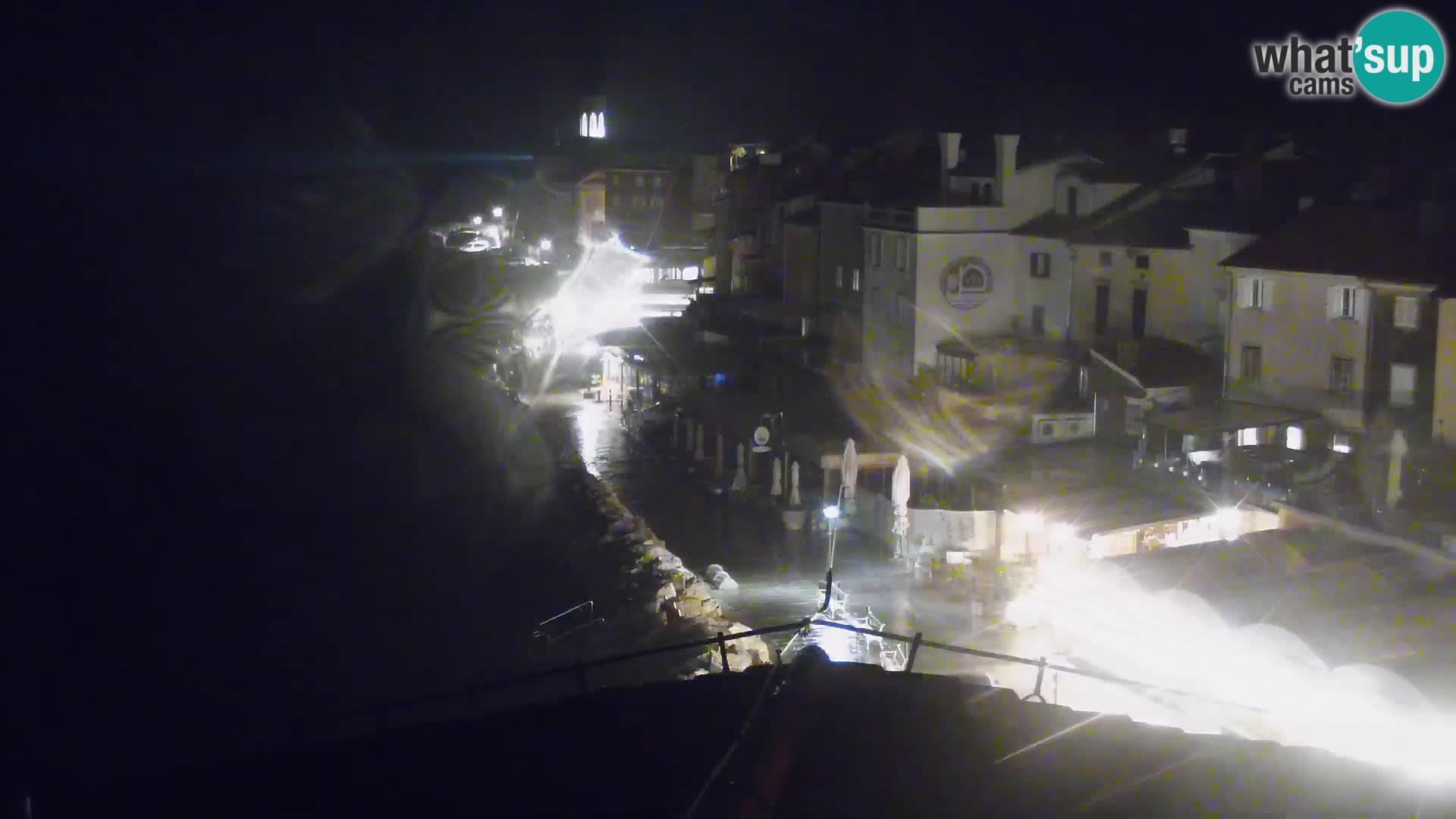 ﻿Pirano Webcam | Lungomare di Pirano | Hotel Piran