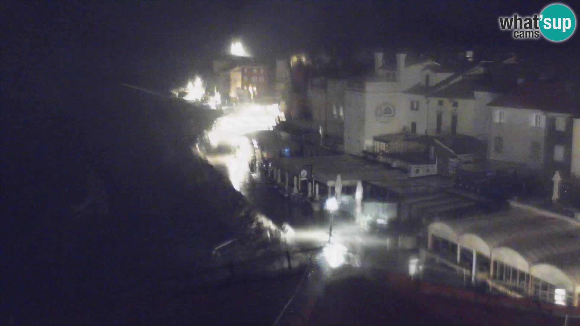 ﻿Pirano Webcam | Lungomare di Pirano | Hotel Piran