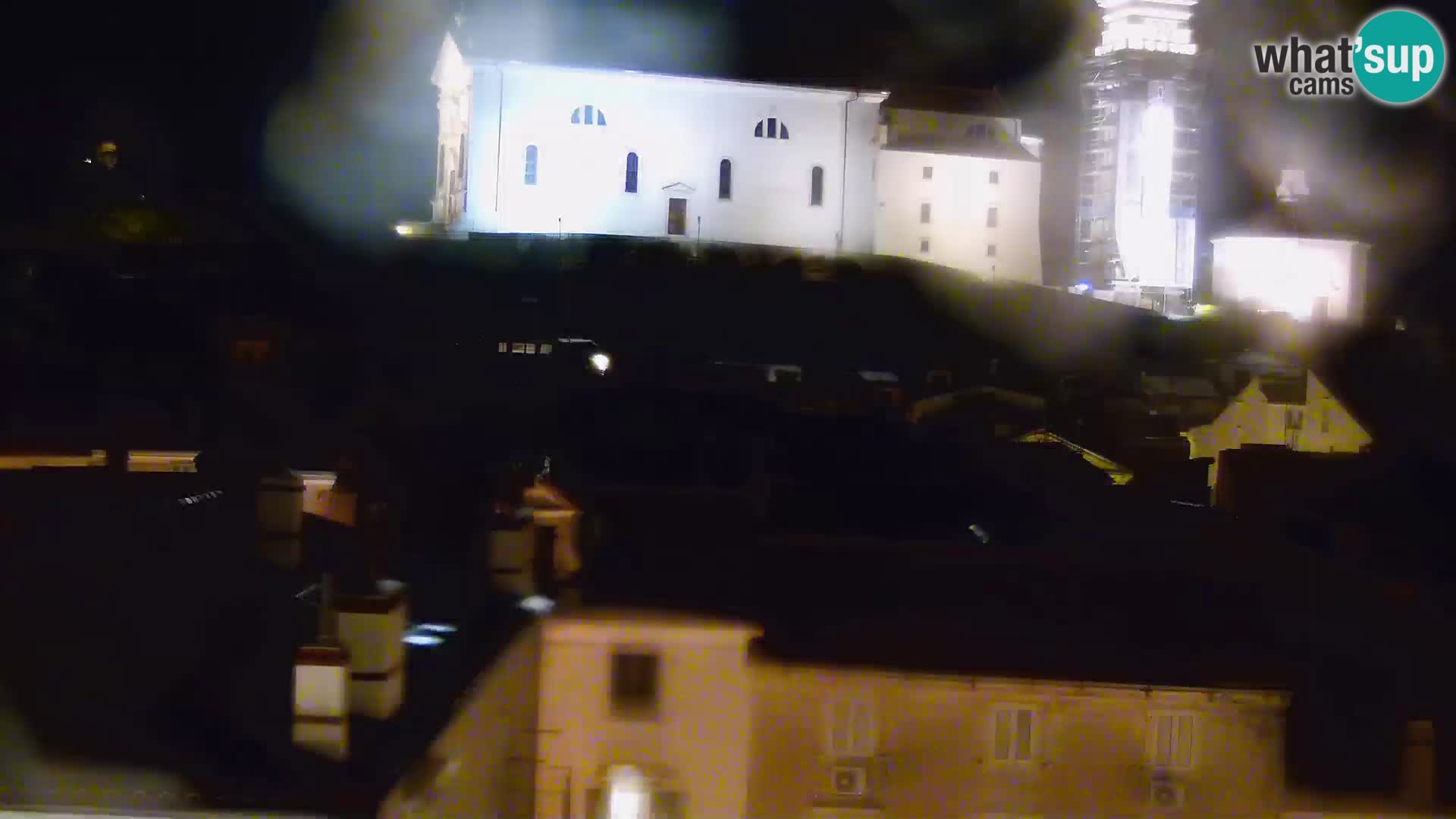 PIRAN Webcam | Strandpromenade Punta | Hotel Piran