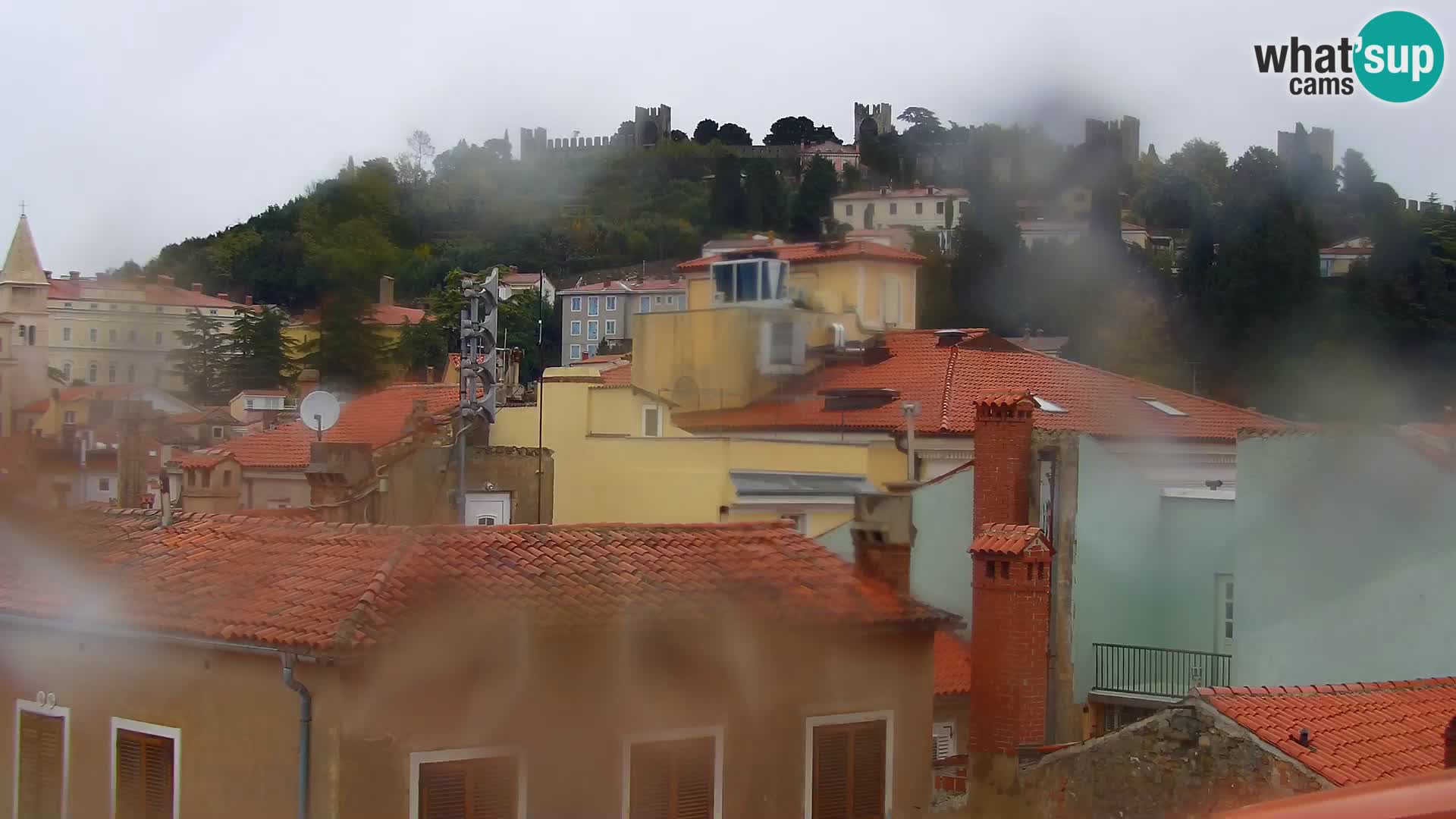 PIRAN Webcam | Strandpromenade Punta | Hotel Piran