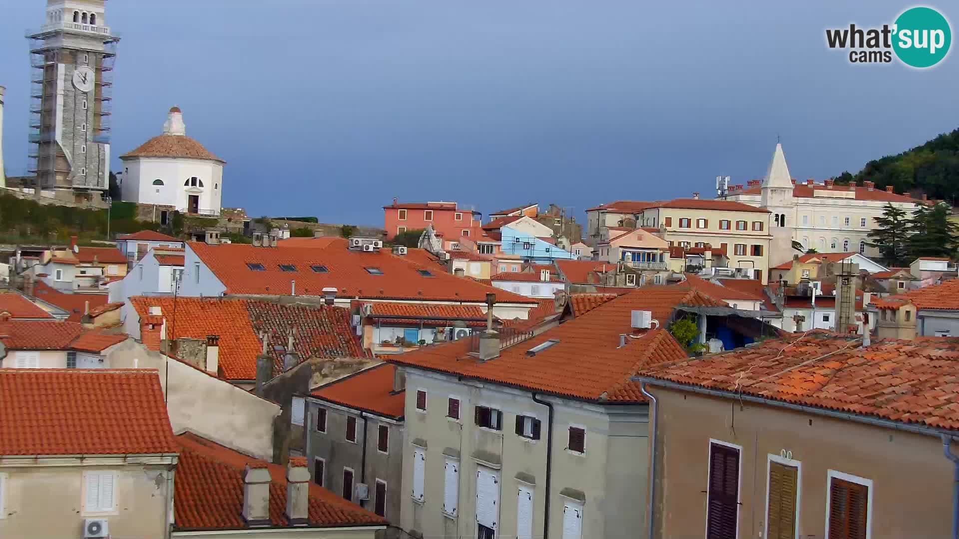 Spletna kamera Piran punta | Piransko nabrežje ¨- Hotel Piran