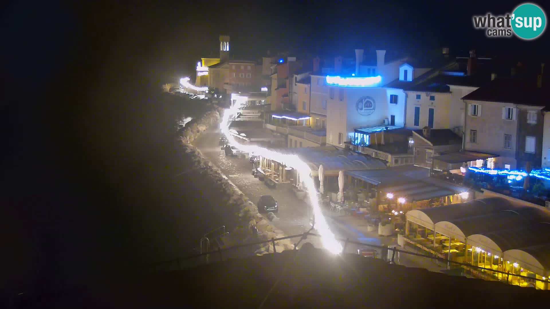 ﻿Pirano Webcam | Lungomare di Pirano | Hotel Piran