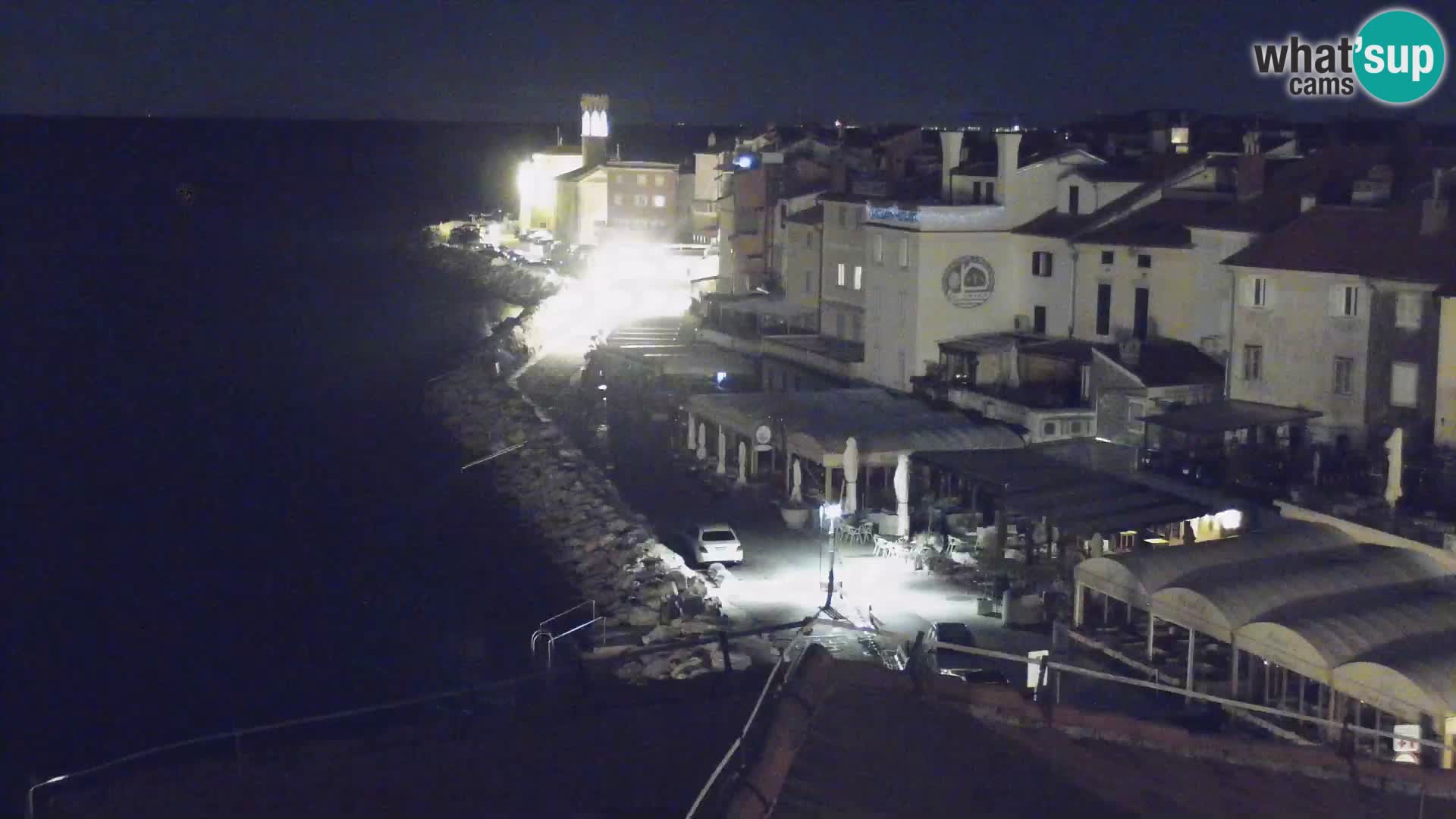 Strandpromenade von Piran