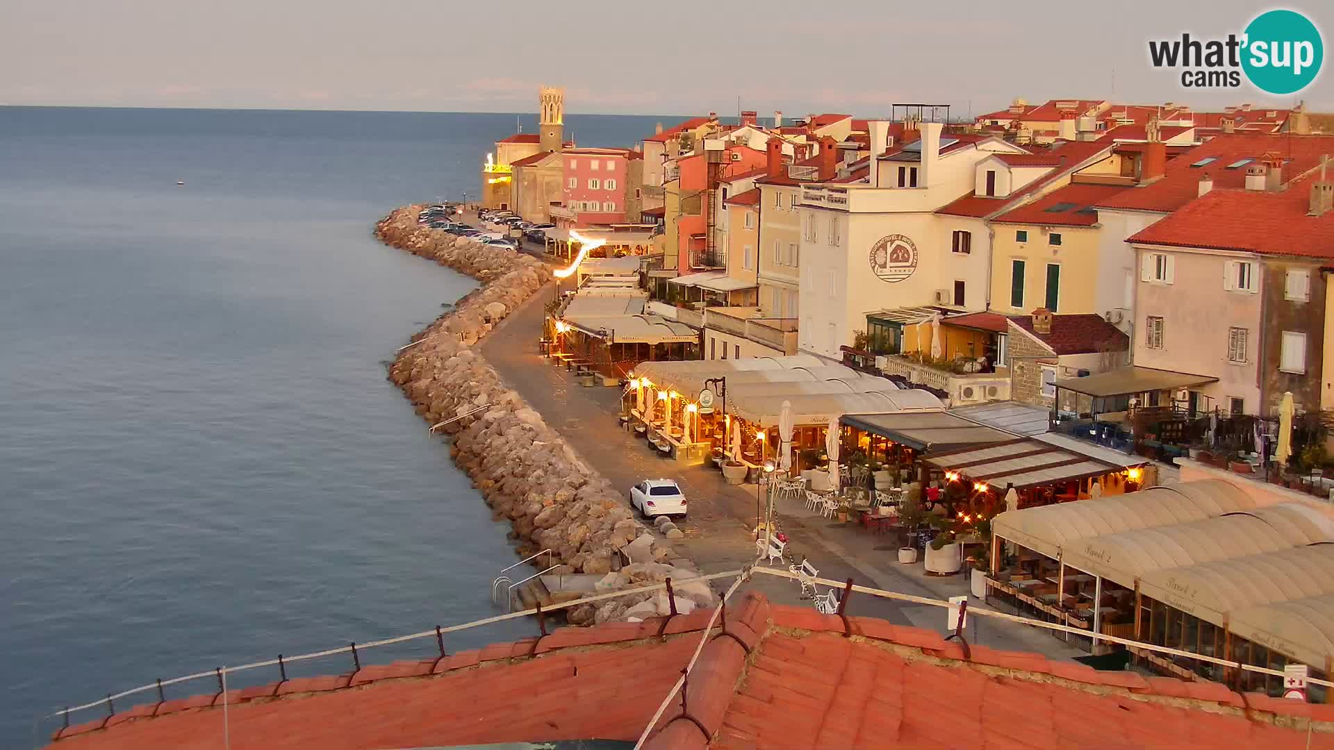 Strandpromenade von Piran