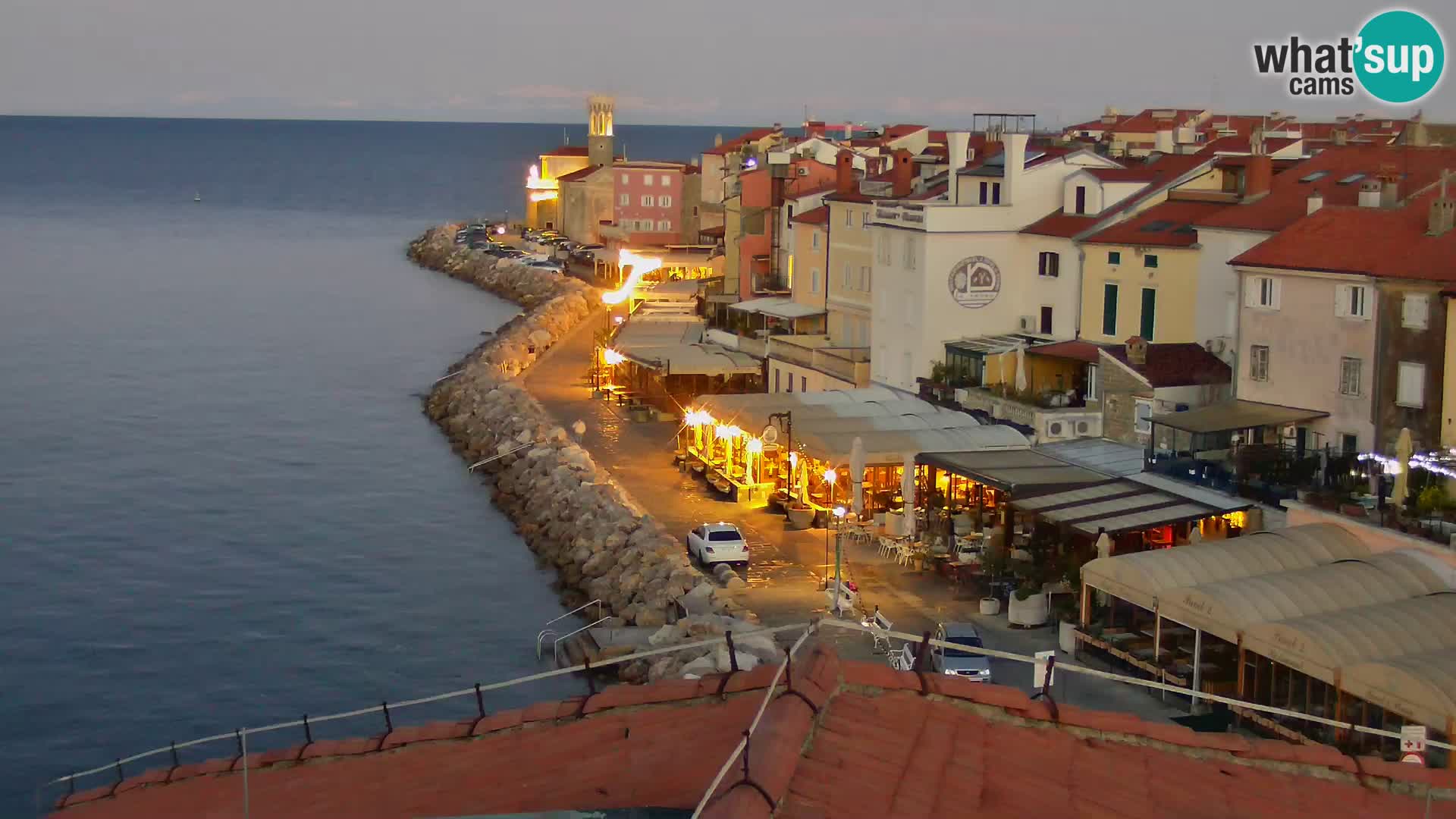 Strandpromenade von Piran