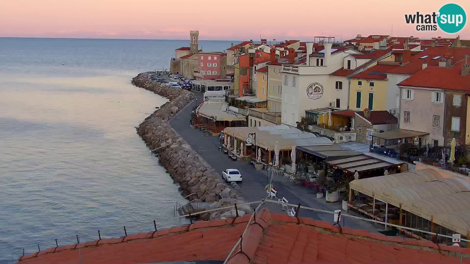 Strandpromenade von Piran